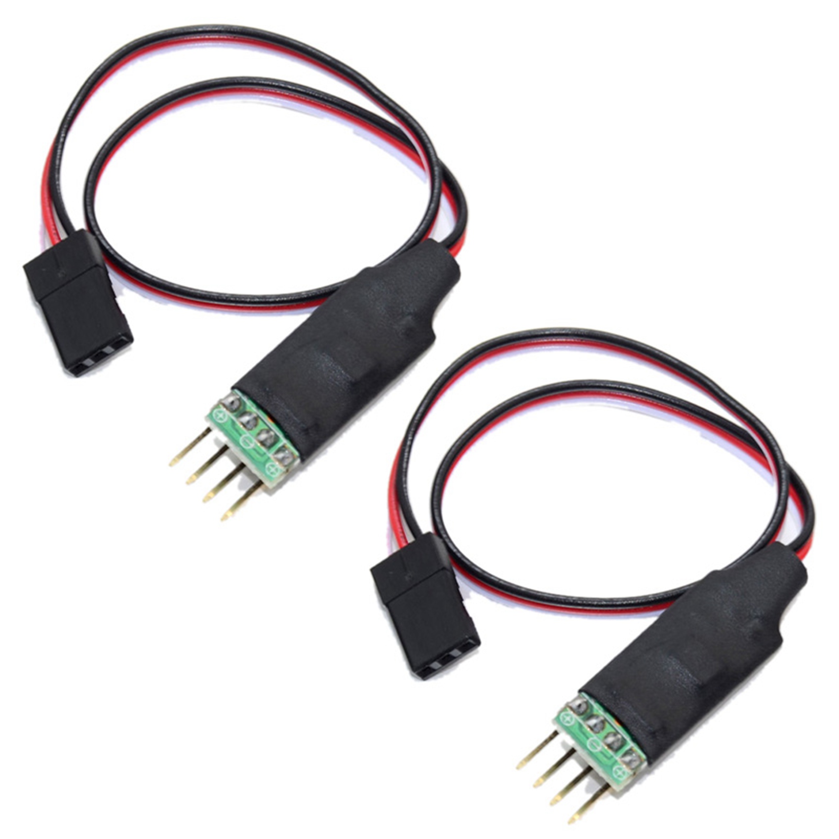 NAMUNY 2X Remote Control Switch Board CH3 Light Control Module for the Model RC Car Light Lamp Plug and Play