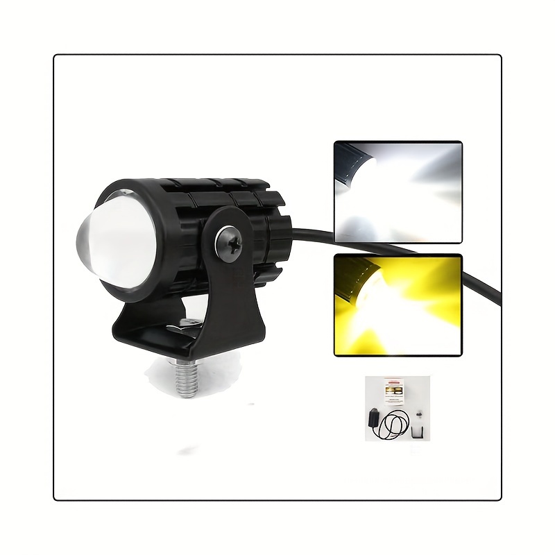 Motorcycle LED Fog Lights ATV Driving Fog Light Auxiliary Spotlight Projector Lens Super Bright Electric Motor Fog Lamp Bles Online DZ-17A-20