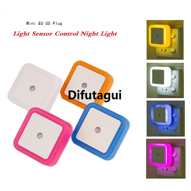Gift Light Square Novelty EU Control Sensor] Released New Product Hot [Latest Light Night Light Mini US UK Plug Bedroom Baby