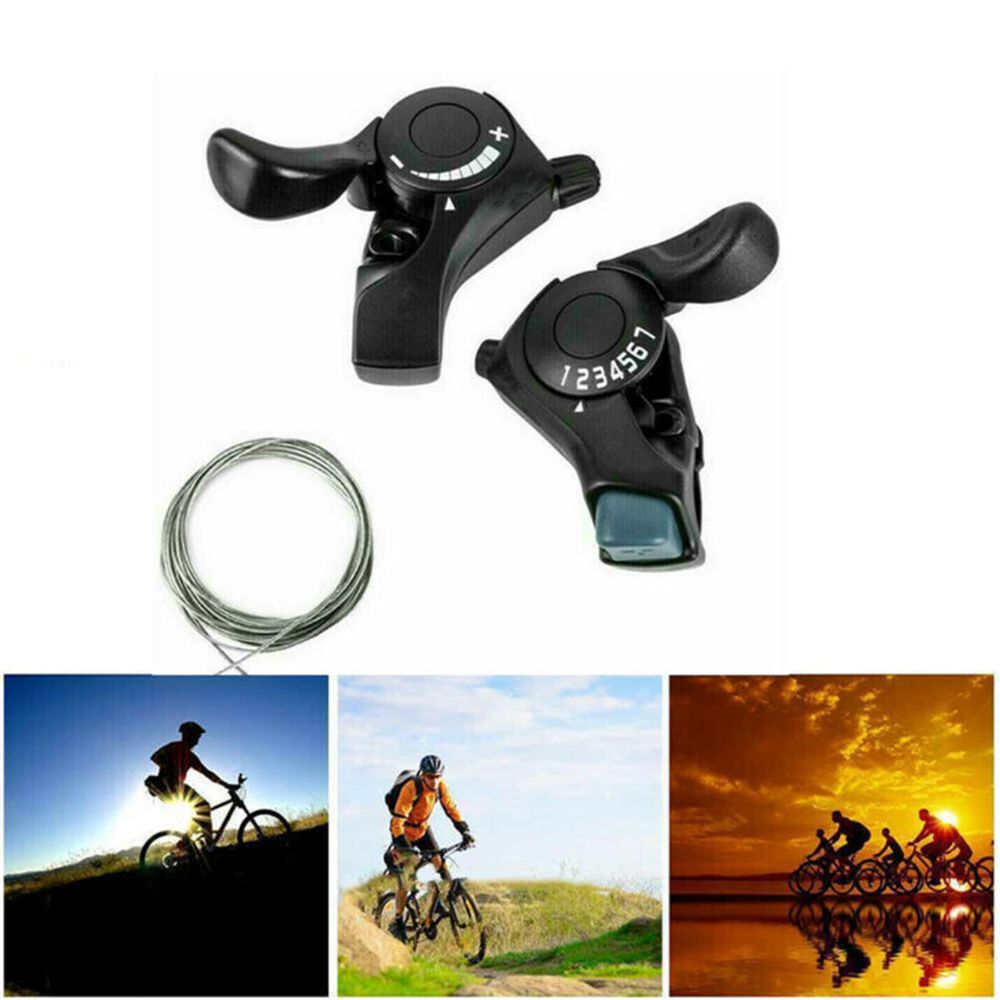 3/7/21 Speed Universal Bicycle Derailleur Cycling MTB Bike Shift Levers Handlebar Twist Grip SL-TX30 Gear Shifter
