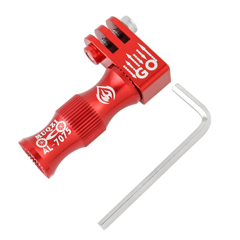 OUMERY Action Cameras Bracket Mountain Road Bike Sport Camera Mount Adapter Quick Release Holder Red