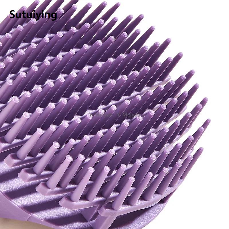 Sutuiying Silicone Shampoo Scalp Hair Massager Head Body Scalp Massage Brush Fifty percent discount Hair Washing Brush Scalp Exfoliator Brush Head Scrubber Tools