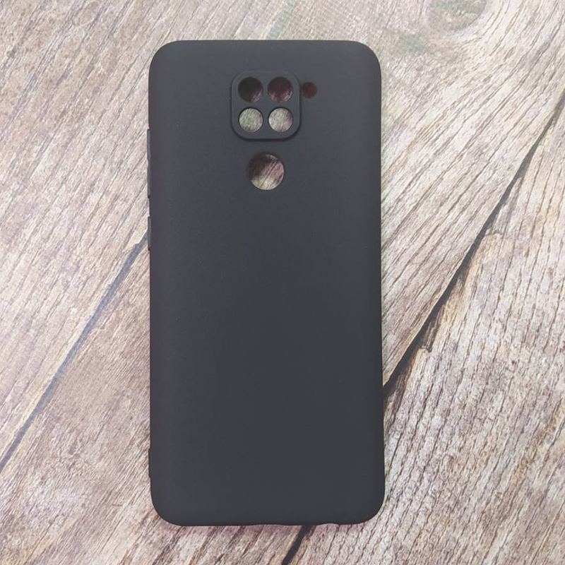 Silicone Case for Redmi Note 8 - Camera Protective Flexible Phone Back Cover