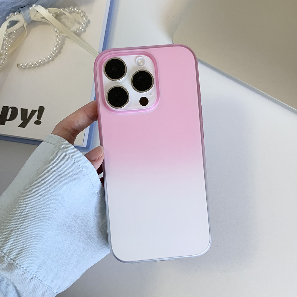 HODON Luxury Splicing Plain Transparent Phone Case For iPhone 16 15 14 13 12 Pro Max Cases Clear Shockproof Hard Back Cover