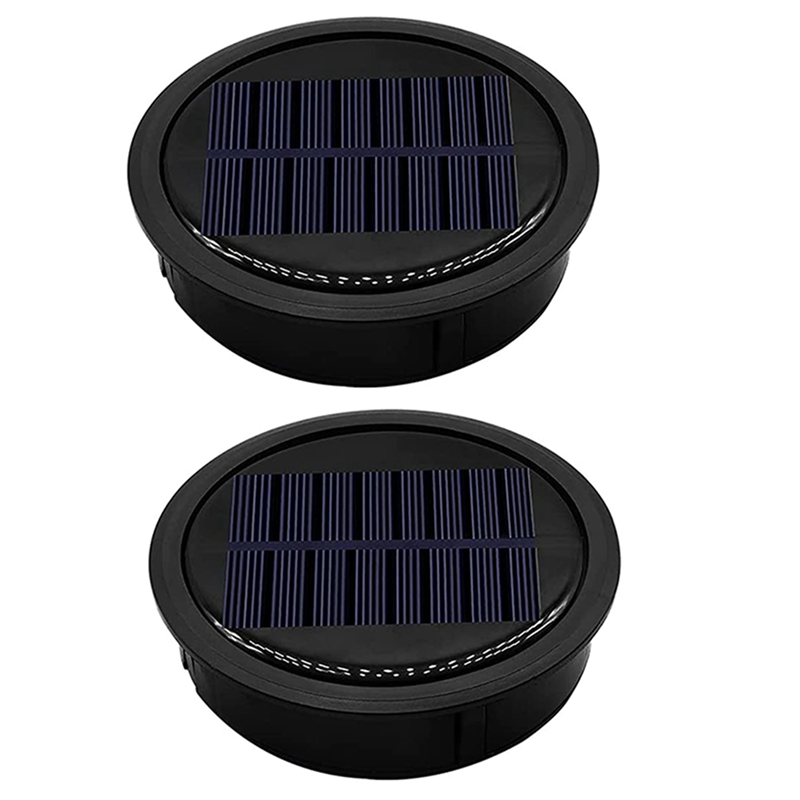 NAMUNY 2 Pack Big Light Replacement Top for Outdoor Hanging Lanterns, More Powerful More Energy Efficient