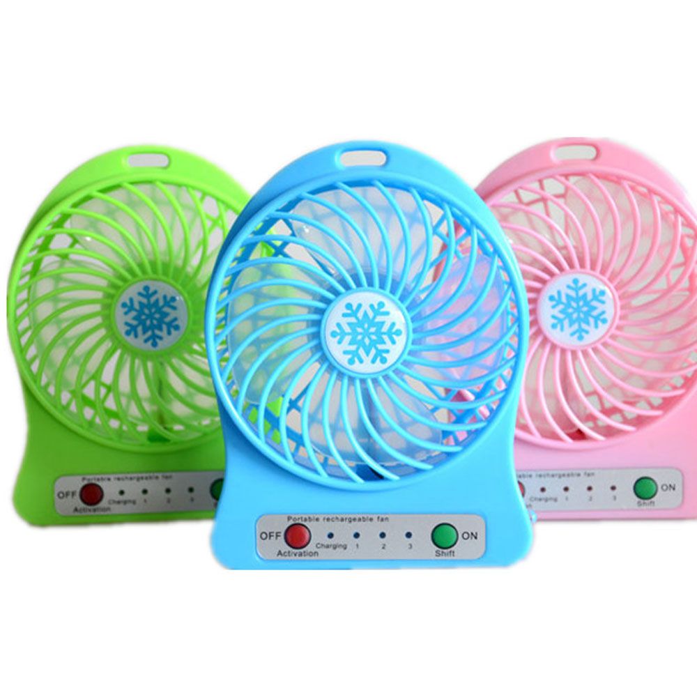 Rechargeable 3 Mode Portable Mini Fan