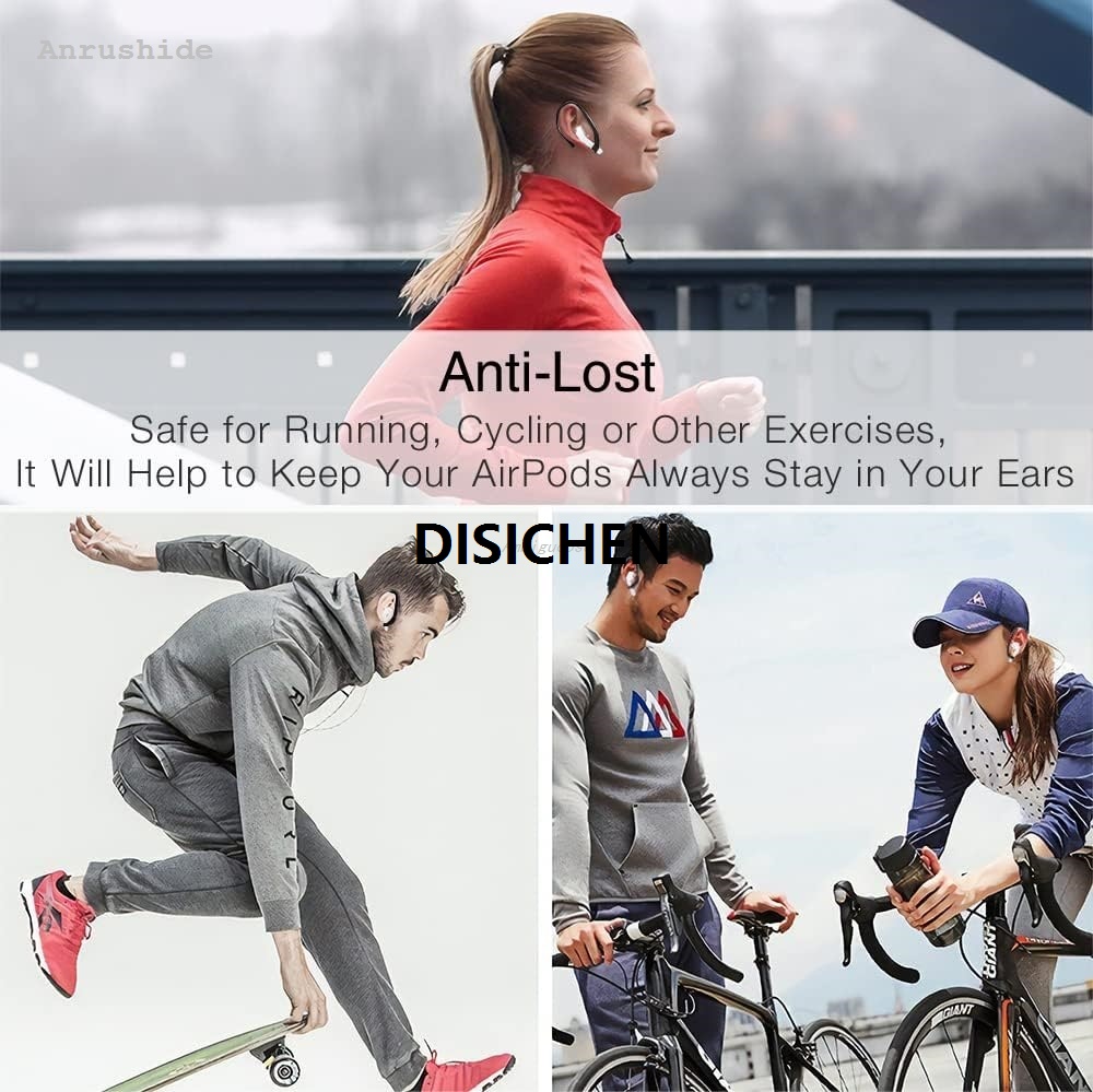 DISICHEN Bluetooth Headphones Sports Prevent Falling Accessories Hook Anti-lost Sales promotion ear hook for AirPods Pro 1 2 3 Earbuds Universal Earphone Luxury