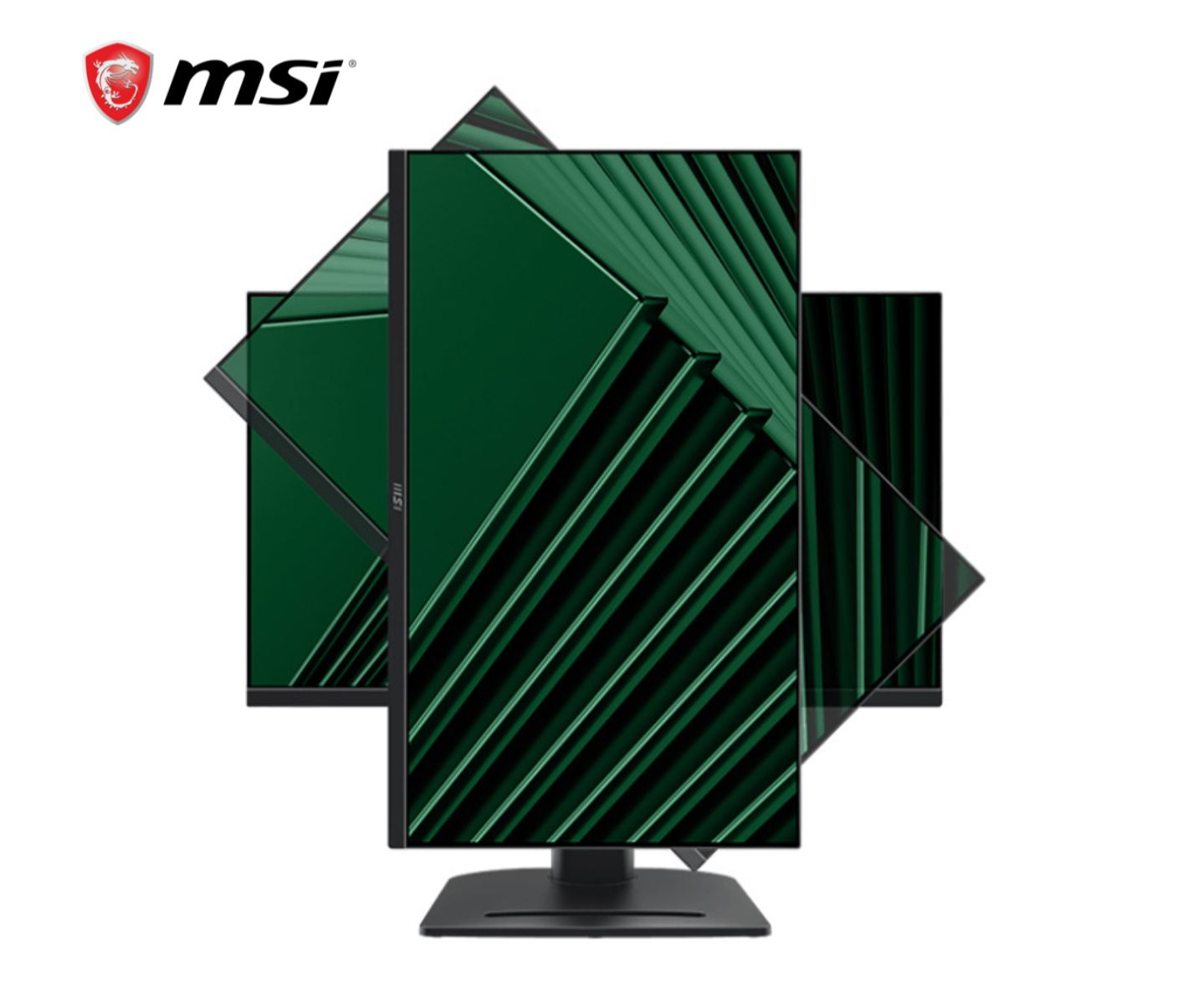 MSI PRO MP275QPG Monitor (27" 2K | IPS | 100Hz | 1ms | 100% sRGB Color Gamut | 90° Rotation & Height Adjustment | Eyecare)