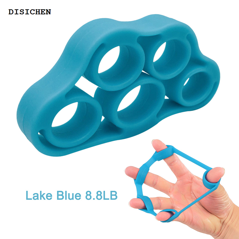 DISICHEN Profesional 5 Finger Finger Pinch Carpal Expander Mini Silicone Hand Grips Strengthener Portable Injury Recovery for Rehabilitation Training