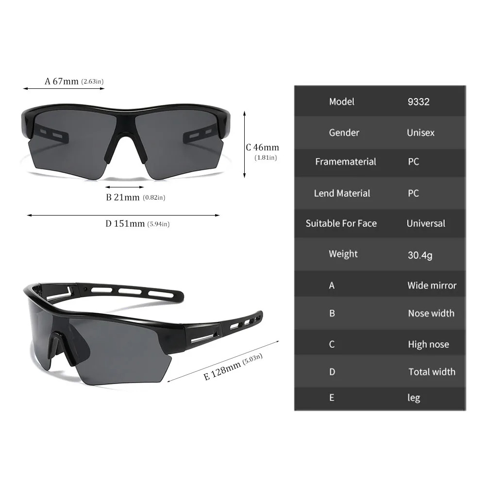 Linman 【AmbitionmA】 Men Women Sport Road Bike Sunglasses UV400 Rimless CyclinSpecial g Glasses 2022 MTB Running Fishing Eyewear Male Bicycle Goggles Cyclist