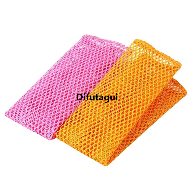 Difutagui 【BestGO】Mangos 2pcs Innovative Dish Washing Net Sales promotion Cloths Rapid Dry Scourer Mesh Washing Cloths