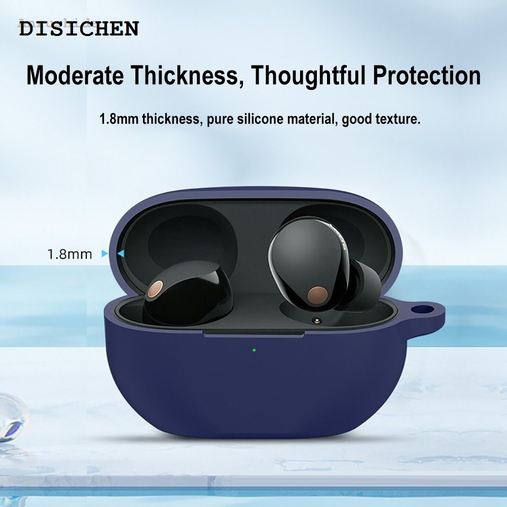DISICHEN Portable Anrushide Silicone Headphone Cover For Google Pixel Buds Pro Wireless Earbuds Fashion Case Shockproof Bluetooth Earphone Protector Soft Charger