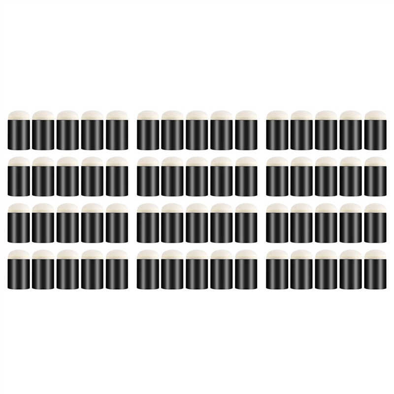 ZOROOM 60 Pcs Finger Sponge Daubers,Finger Painting Sponge Craft Drawing Sponge Dauber Set Finger Daubers
