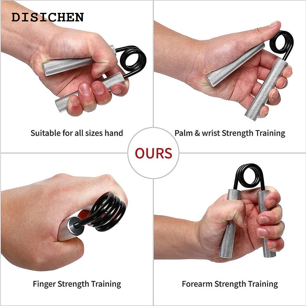 DISICHEN Luxury 100lb-350lb Hand Grip Arm Trainer Gym Forearm Exerciser For Finger Muscle Recovery Rehabilitation