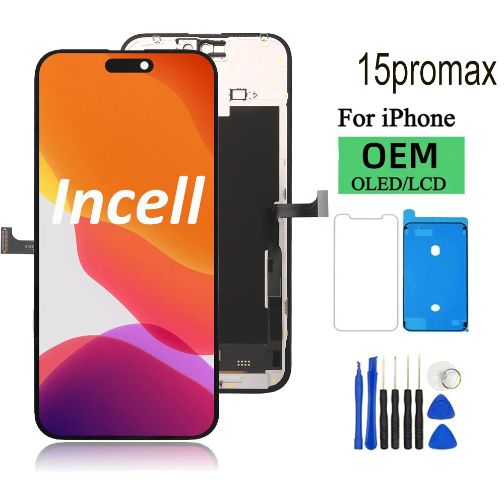 HOT incell For iphone 15promax LCD Display Touch Screen Digitizer Assembly For iPhone 15 Pro Max A2849 A3105 A3106 A3108 Display