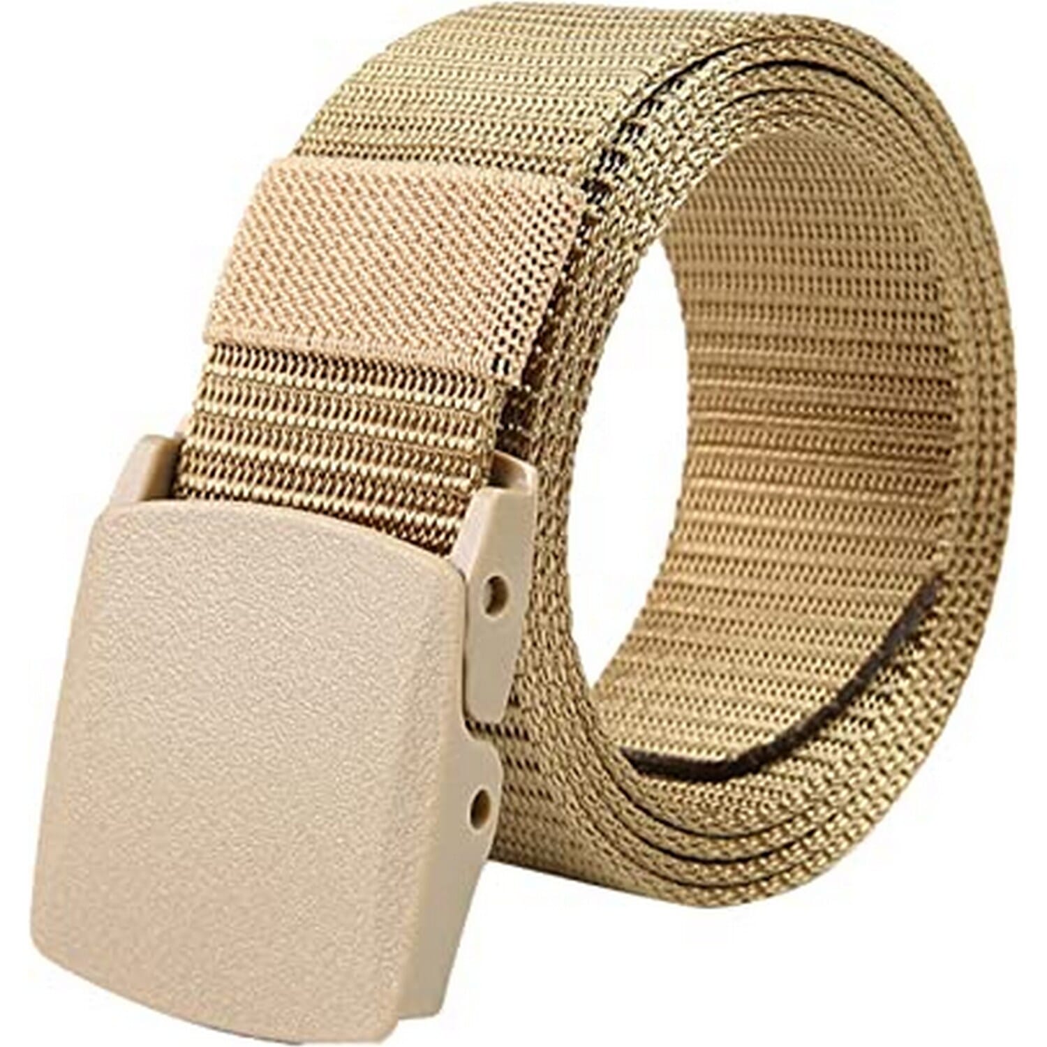 Canvas Quick Release Buckle Lightweight Outer Belt Men's Outdoor Training Belt by TSN