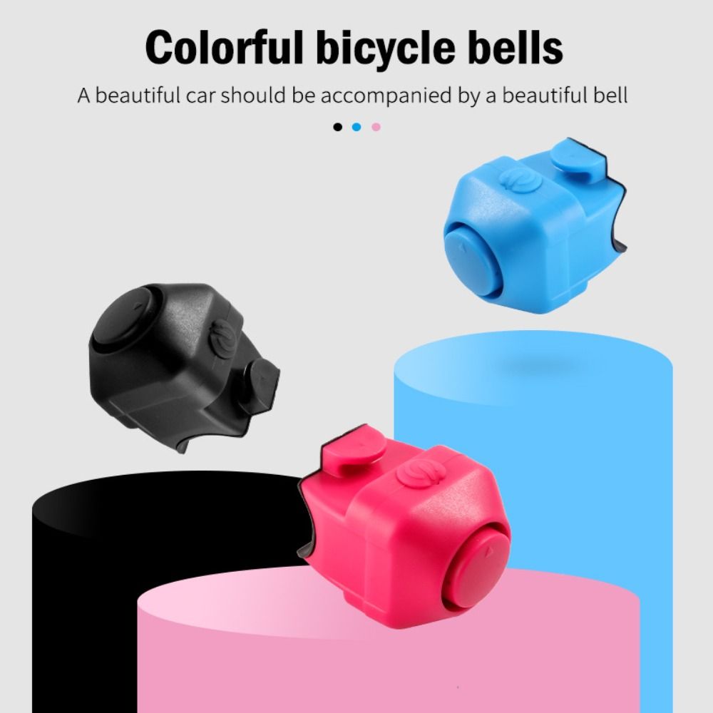 High Quality Plastics Bicycle Electronic Horn 130 db Alarm Loud Warning Sound Accessories Bicycle Handlebar Alarm