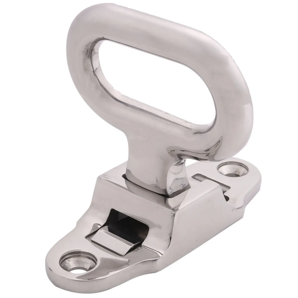 OUMERY 108x81mm Diamond Non-Slip 316 Stainless Steel Folding Mast Step Marine Boat Yacht Car RV Transom Step Fold Out Step - image 1