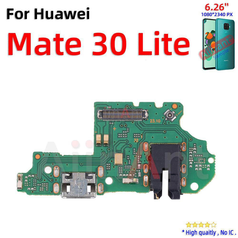 Clearance sale Aiinant USB Charger Dock Connector Port Charging Board Flex Cable For Huawei Mate 20 20X 30 40 40E Lite Pro RS Sim Phone Parts