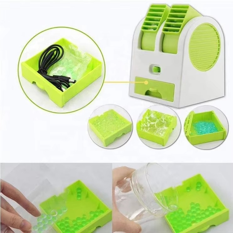GRABSY Mini Cooler Fan Humidifier Portable USB Cooler Air Conditioner Fan