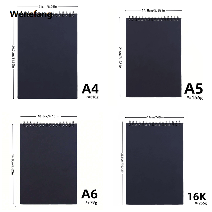 Wenefang 1 Pack 30-Sheets ,Sketch Book, Top Spiral Bound Sketch Pad, Acid Hot Selling Free Art Sketchbook Artistic Drawing Painting Writing Paper For