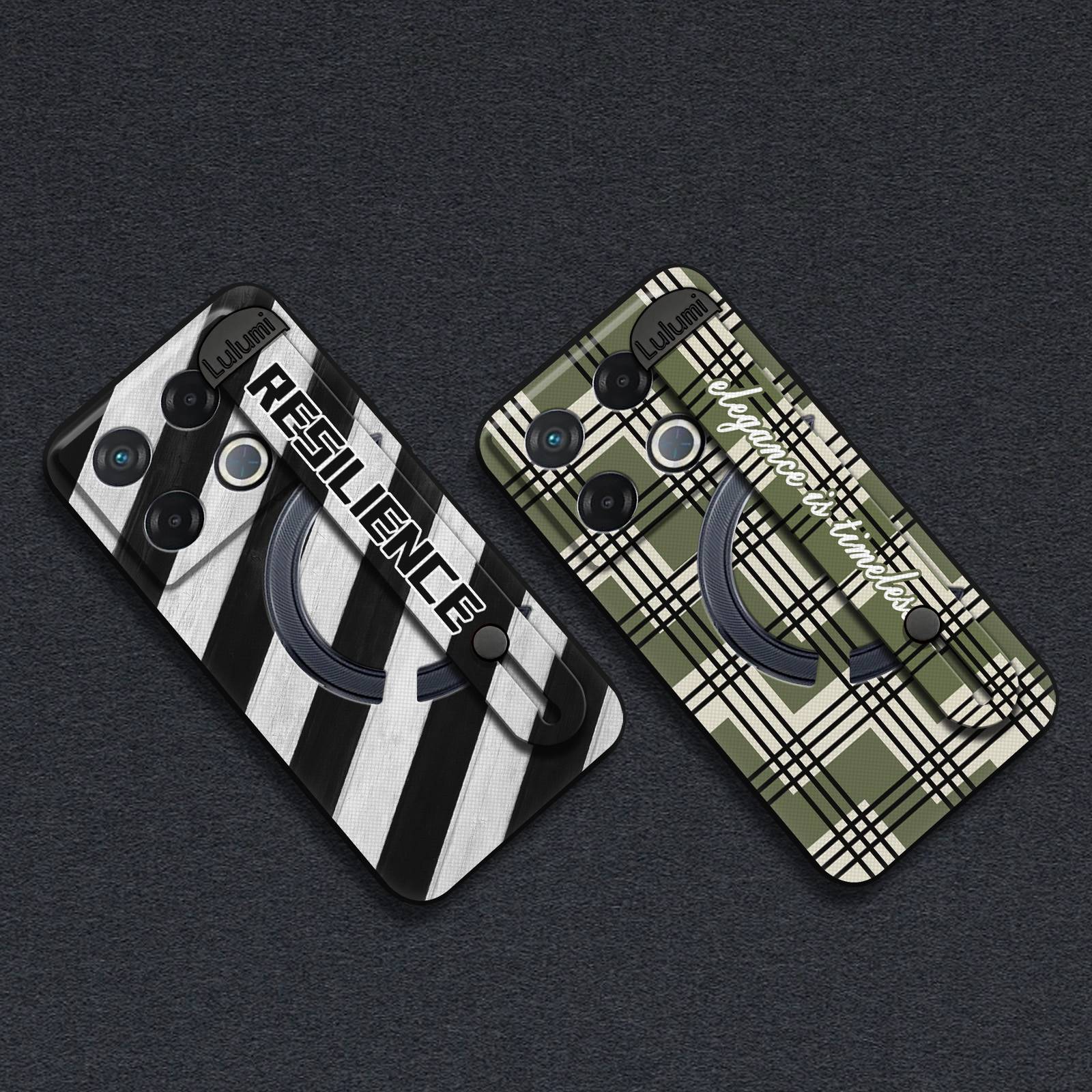 Protective Durable Phone Case For infinix GT 20 Pro/X6871 Phone Holder Kickstand Fashion Design Commerce Anti-dust