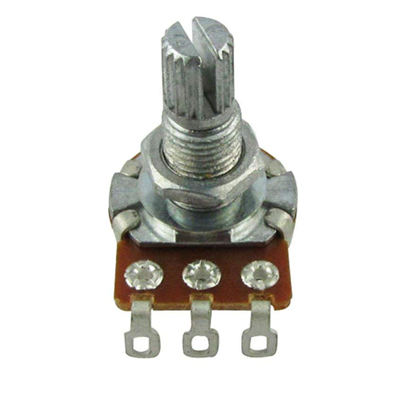 Guitar Small Size Pots A500K Potentiometers for Guitar Bass Parts (Pack of 30)