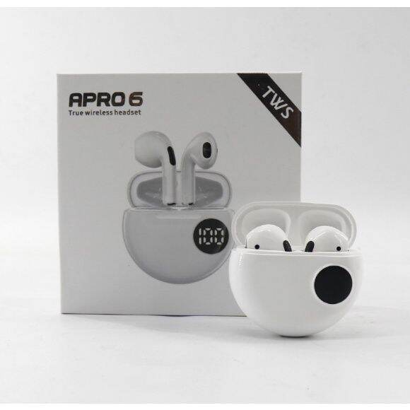 Apro6 Earbuds TWS Bluetooth Supeer Sound
