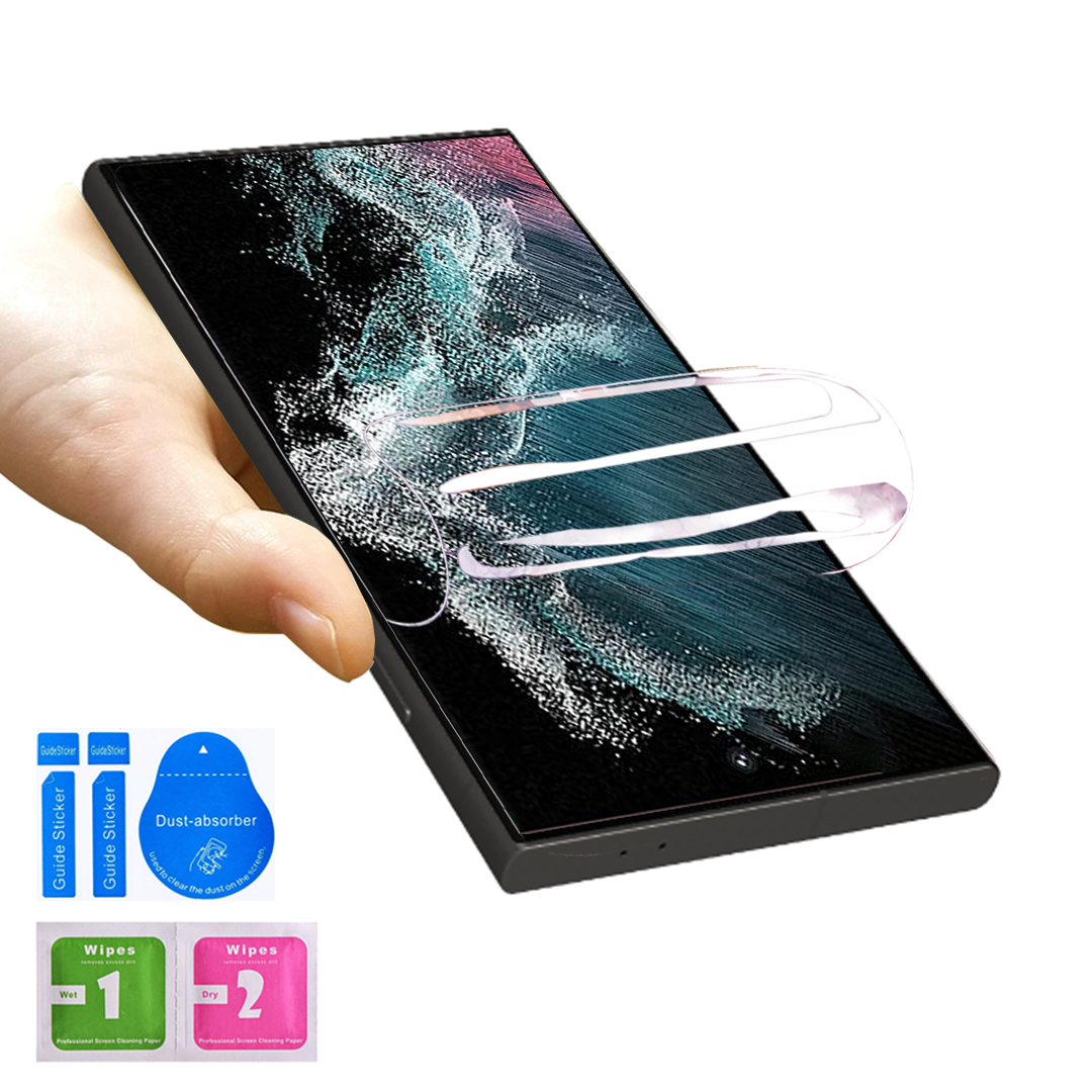 Samsung S23 Ultra / Samsung S22 Ultra Hydrogel Unbreakable Membrane Screen Protector ( Not Tempered Glass)
