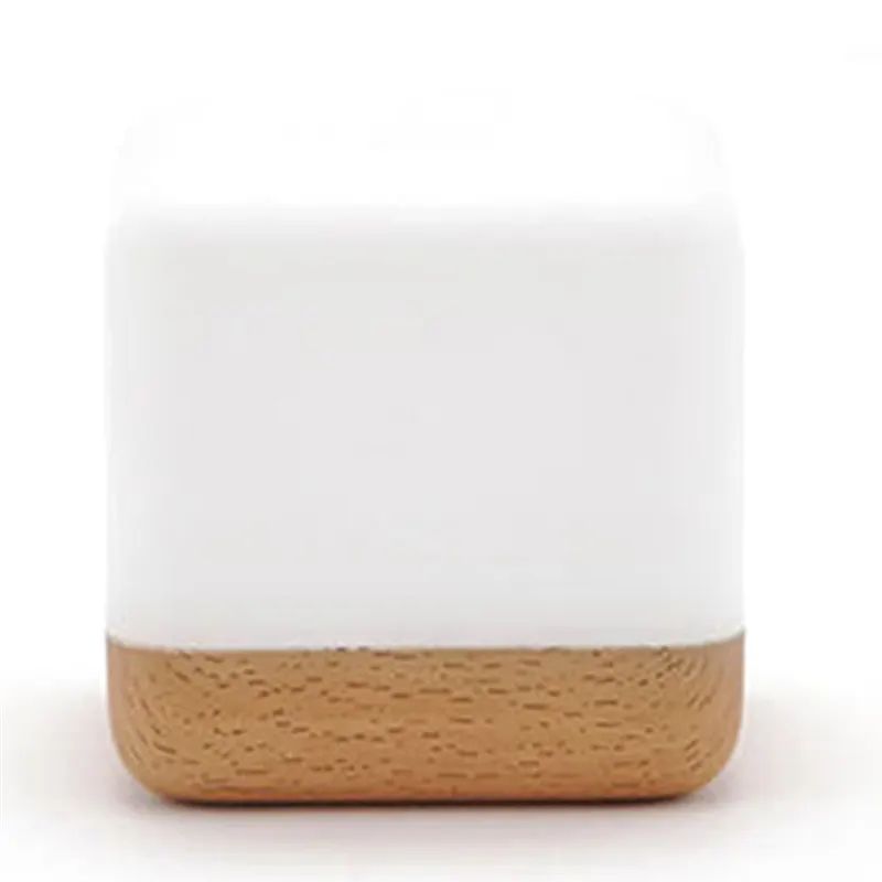 Fun Flip Timing Night Light Smart Charging Bedroom LED Touch Small Desk Lamp Portable Energy Saving Beech