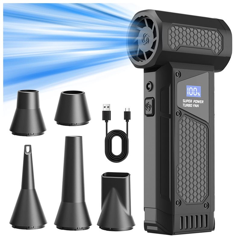 Jet Fan Turbo Brushless Motor Turbo Blower High-Speed Pressurized Hurricane Vacuum and Blower