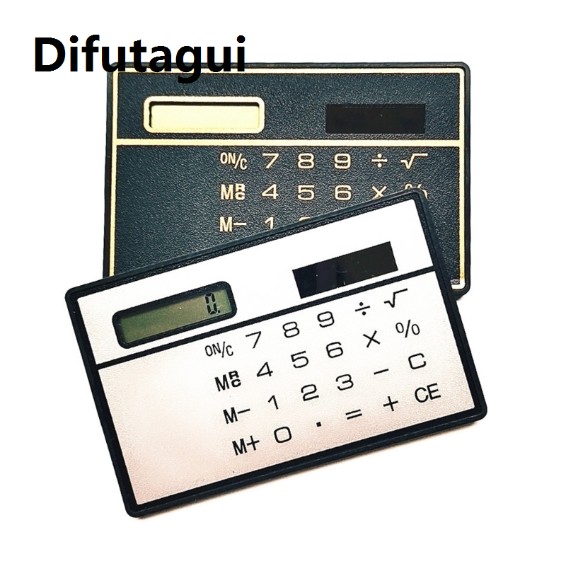 Difutagui 2025 New Basic Standard Calculators Mini Thin Calculator for Business Office School