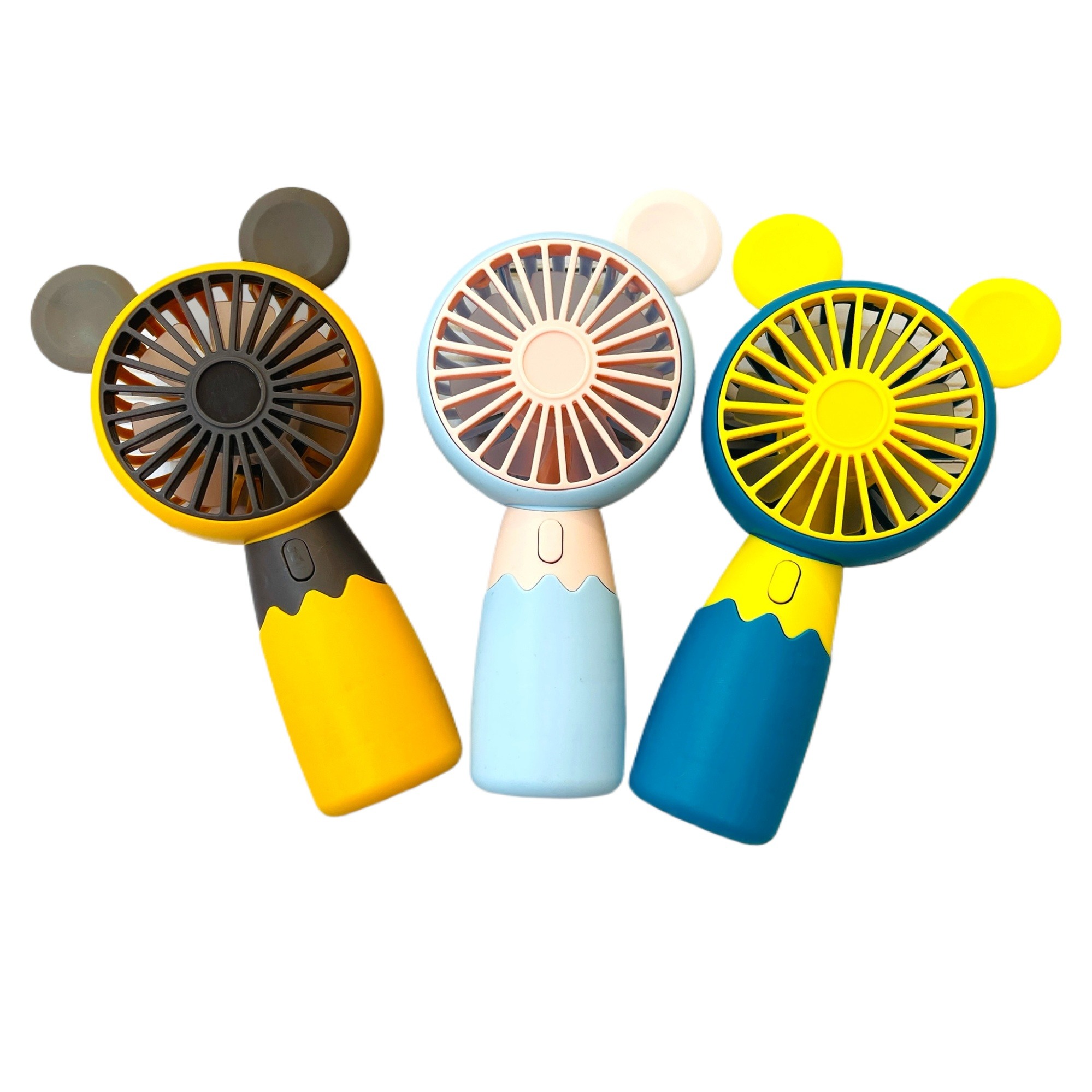 New Handheld Fan Student Portable USB Rechargeable Silent Mini Pocket Fan (Multi-color)