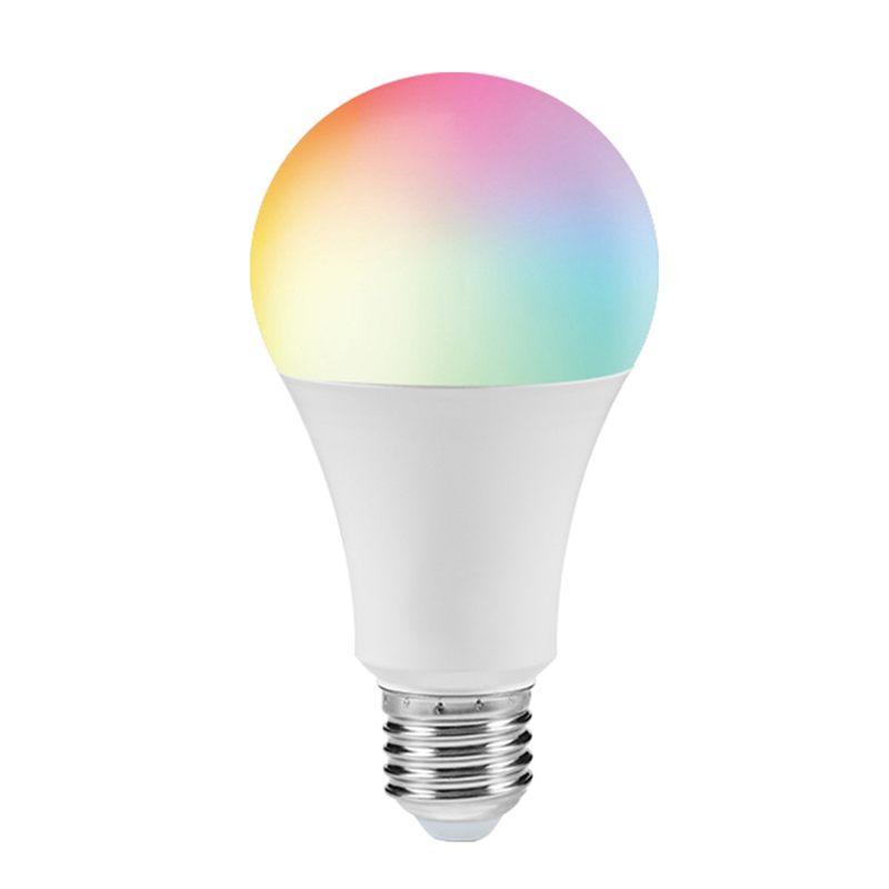 JAERBEE Graffiti Smart LED Bulb WiFi RGB CW 10W Voice Control Bulb for Home Room Decoration E27