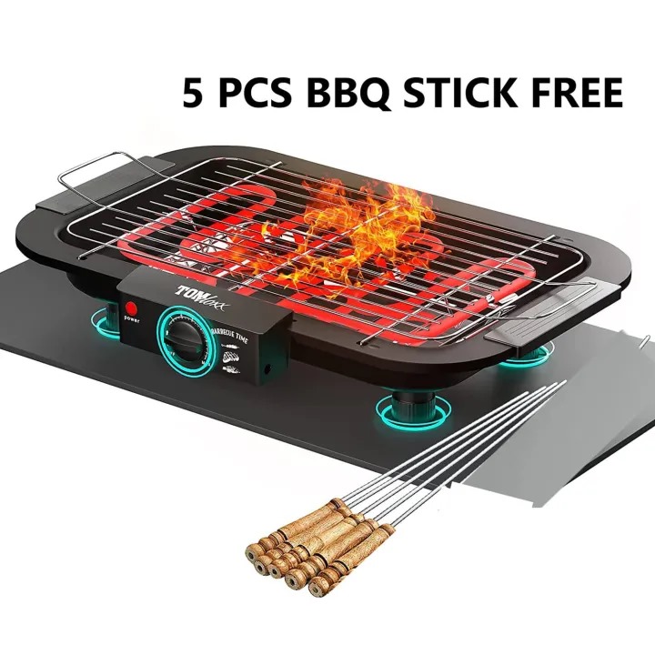Electric Barbeque Grill and Barbeque Grill Toaster Multifunction Power: 2000W