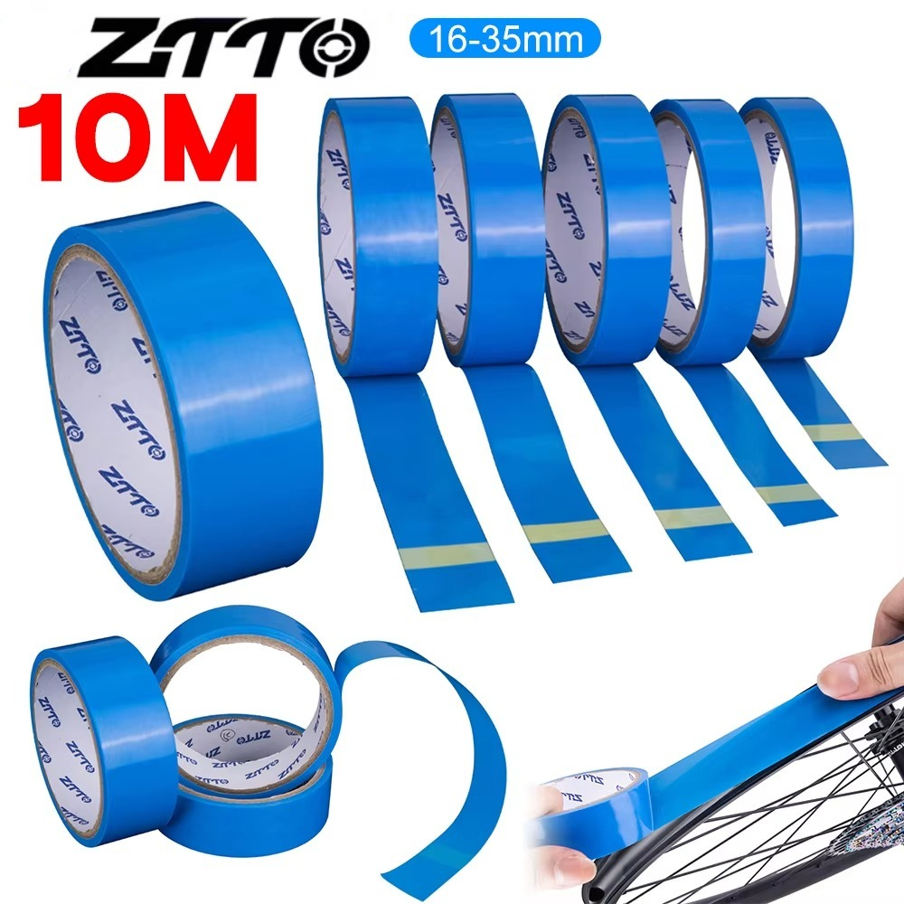 New ZTTO Bicycle Tubeless Rim Tapes 10M Wear-Resistant Bike Rim Tape Strips Bicycle Parts for MTB Road Bike Wheel