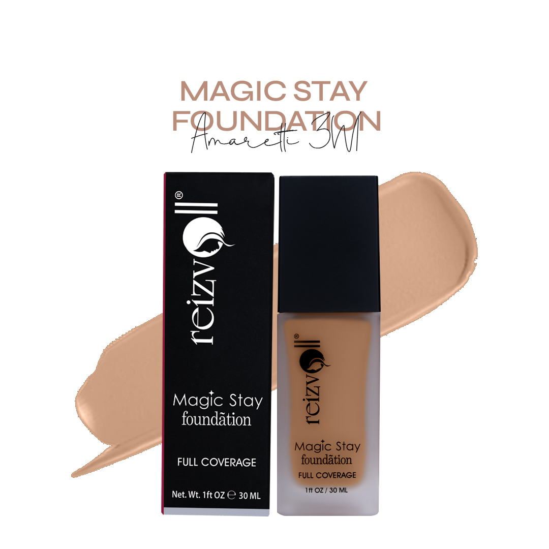 Rizvoll Magic Stay Full Coverage Foundation 30 ml - Chai Magic Stay Foundation