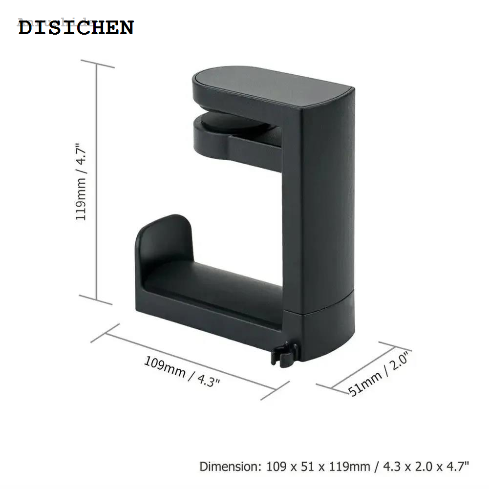 DISICHEN 2025 New Anrushide 360° Rotating Headphone Stand Desktop Headset Holder PC High Quality Gaming Headset Desk Hanger Hook For Earphone Controller