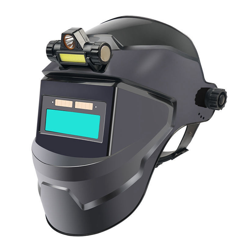 NCANRUI Intelligent Automatic Light Change Mask with Light Lamp Headwear Protective Mask Welding Mask