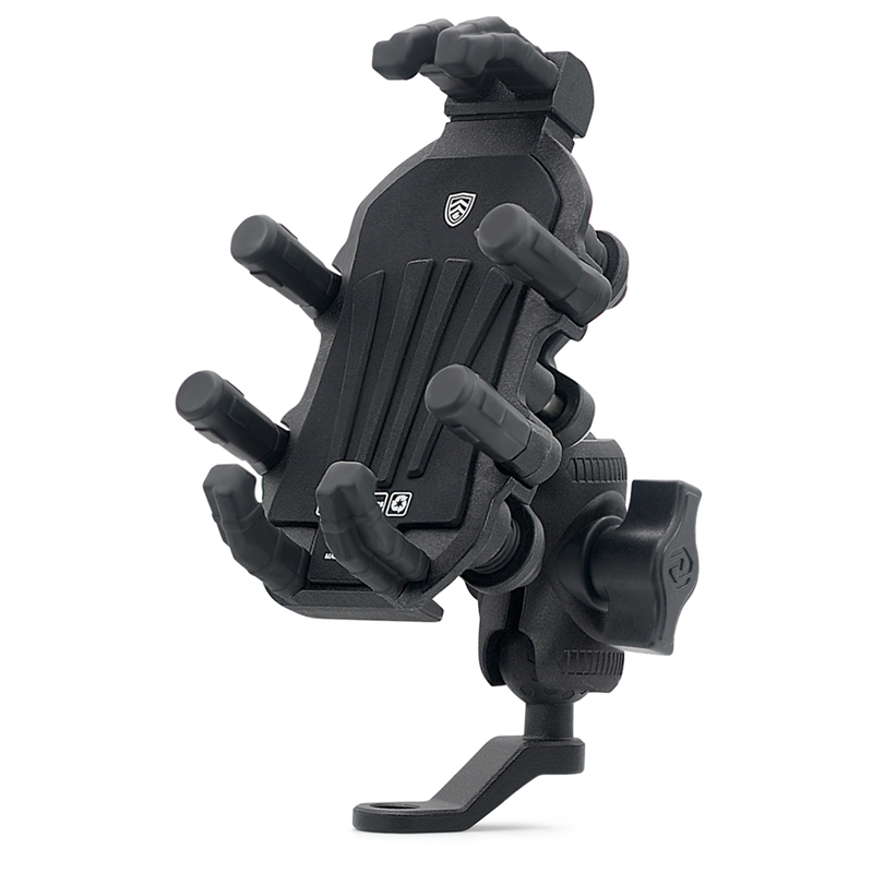 Motorcycle Bike Phone Mount with Vibration Dampener for 4.7-7.1 Inch Phones, Universal Rearview Mirror Mount, Easy to Use Fine Workmanship