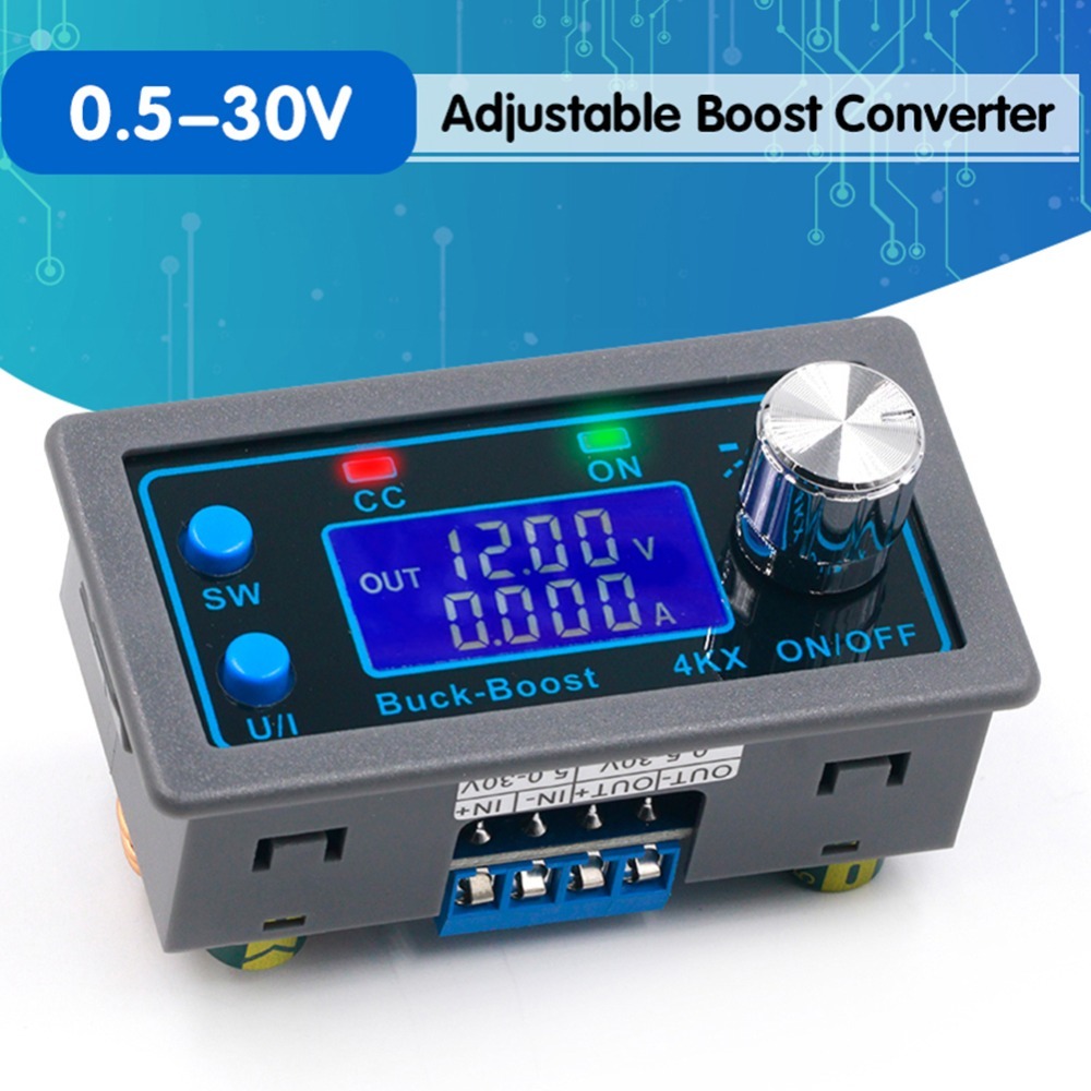 Power Module CC CV 0.5-30V 4A Variable Voltage Adjustable DC DC CNC Buck-boost Power Supply