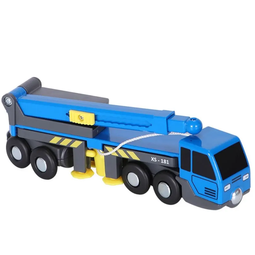 Kids Multifunctional Engineering Vehicle Diecast Mini Crane Truck Toy Inertial Sliding Engineering Car Model