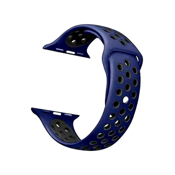 For Apple Watch Silicon Dual Tone Strap For 42/44 mm
