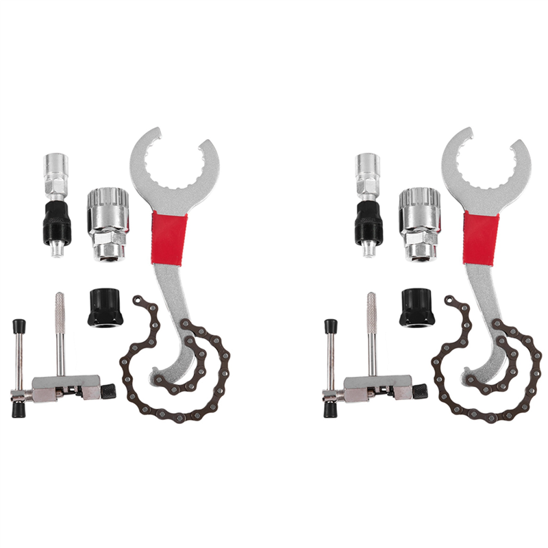 FORIDE 10X Bicycle Repair Tool Kits Mountain Bike Chain Cutter/Chain Removel/Bracket Remover/Freewheel Remover
