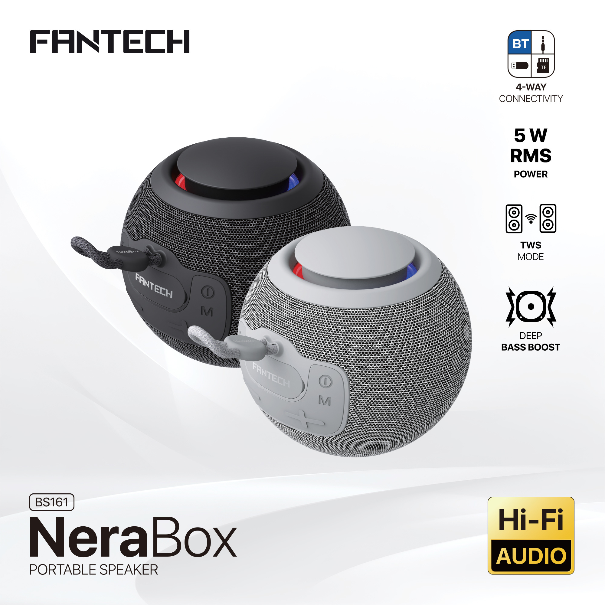 FANTECH BS161 Portable BT Wireless Speaker