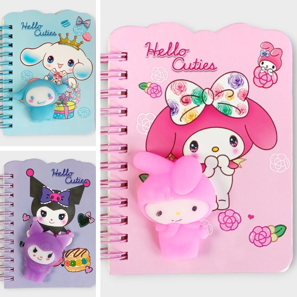 1 pcs Sanrio mini Notepad ( random design hello kitty/my melody/kuromi/cinnamorol)