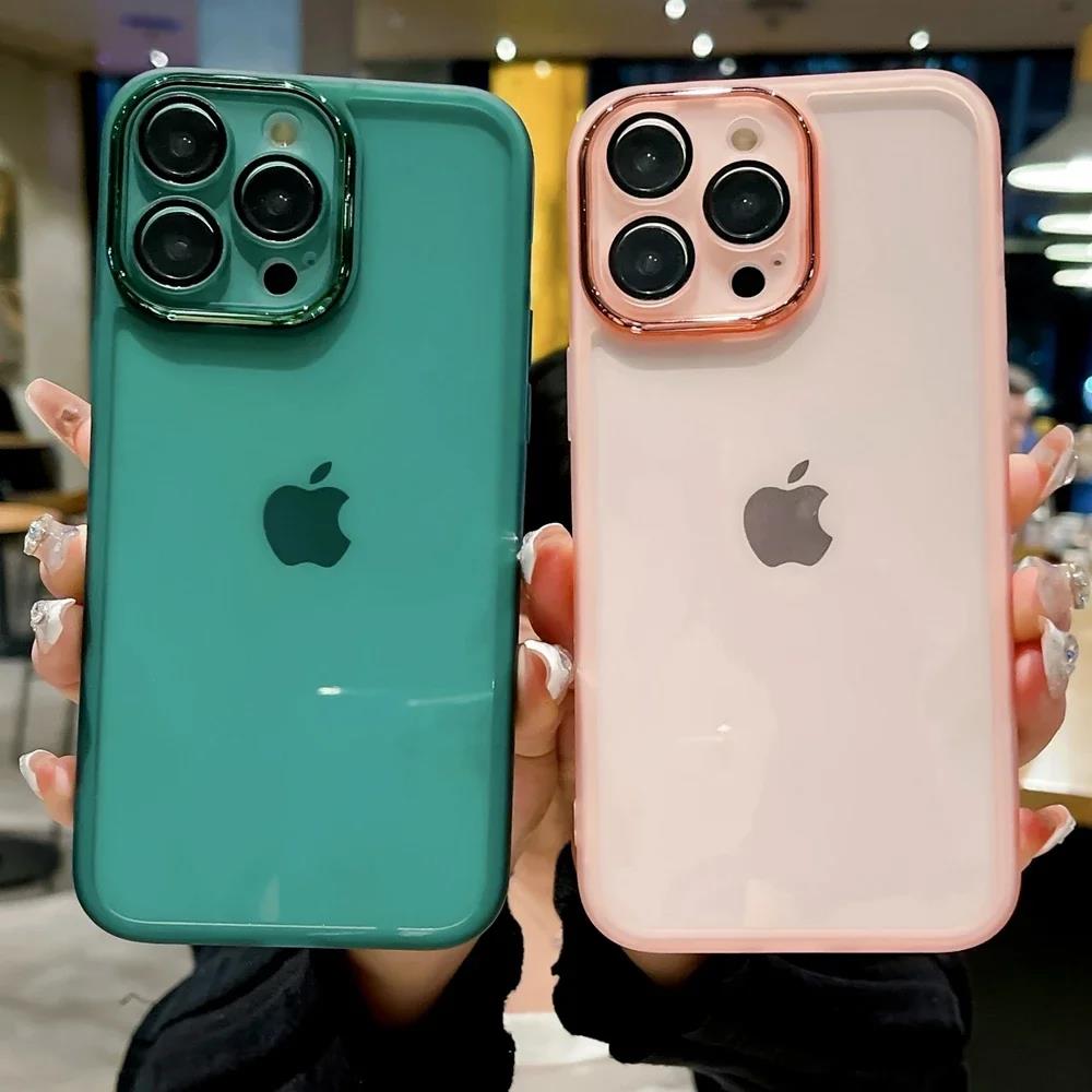 Realme 11 10 C55 C53 C35 C33 Case for OPPO A78 A58 A98 A38 A79 A57 A17 A16 Reno 10 Case Clear Silicon Phone Cover Protect Camera