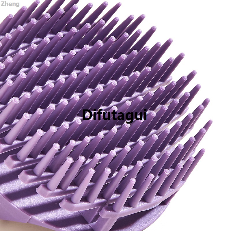 Difutagui Zheng Massage brushes, shampoo brushes, head, body, scalp, hair massager, Luxury New silicone shampoo, head, scalp exfoliation, brush head, bath tools