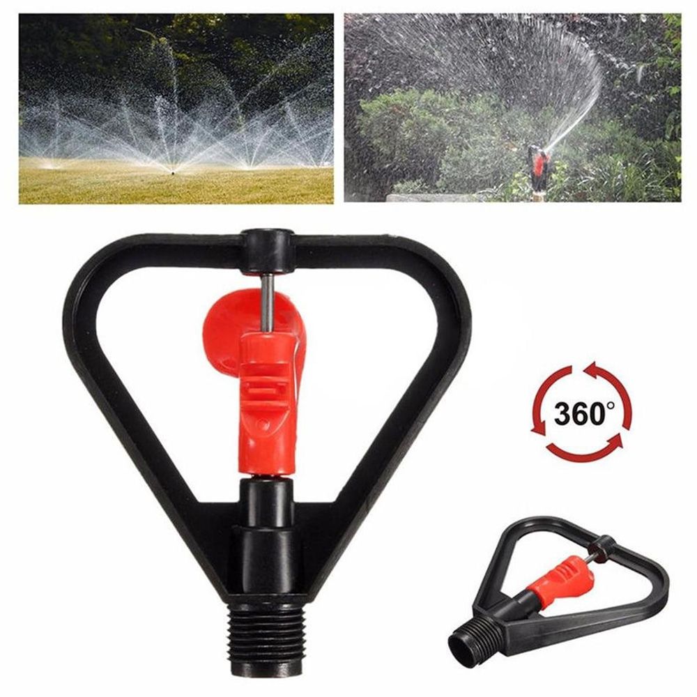 1Pcs Rotary Durable Rotatable High Quality Garden Tools Water Sprinkler Head Irrigation System For Lawn Yard