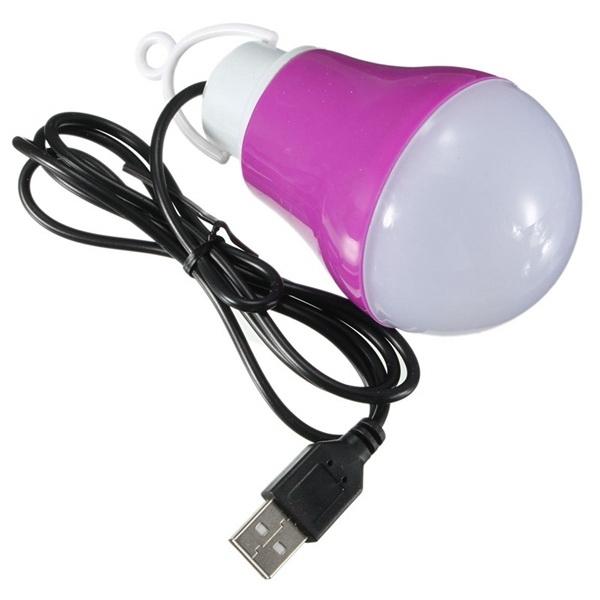 USB LED Bulb 5V Dc Portable